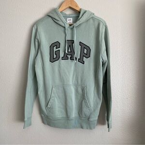 Women’s GAP logo hoodie mint green size small